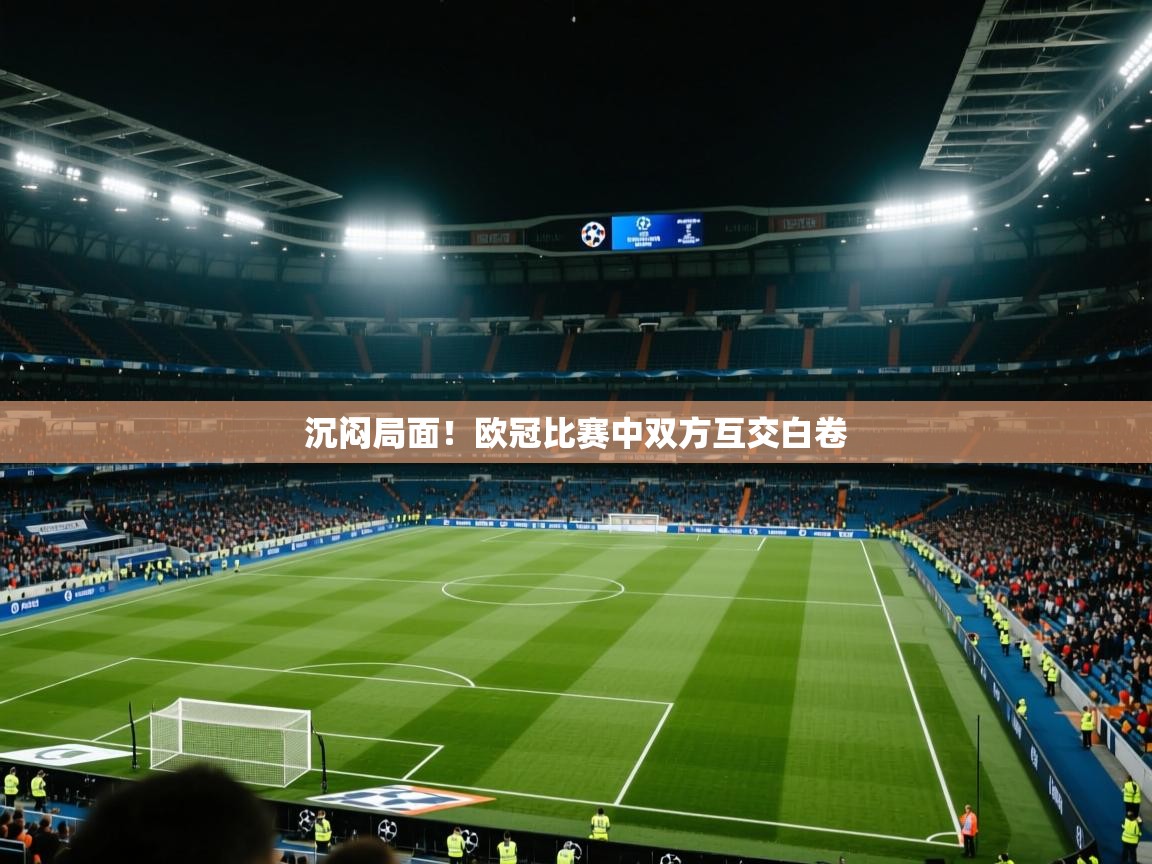 2025米兰体育app官方下载沉闷局面！欧冠比赛中双方互交白卷
