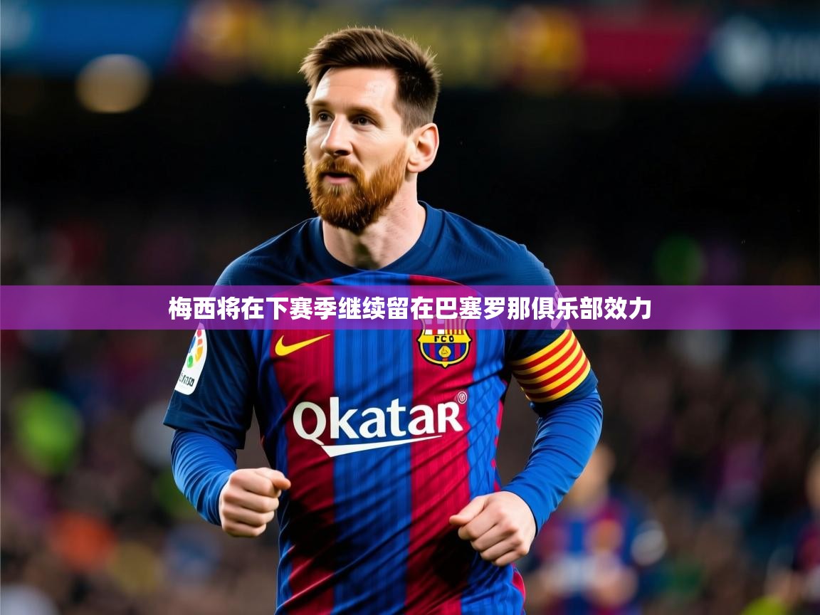 2025米兰体育网址梅西将在下赛季继续留在巴塞罗那俱乐部效力