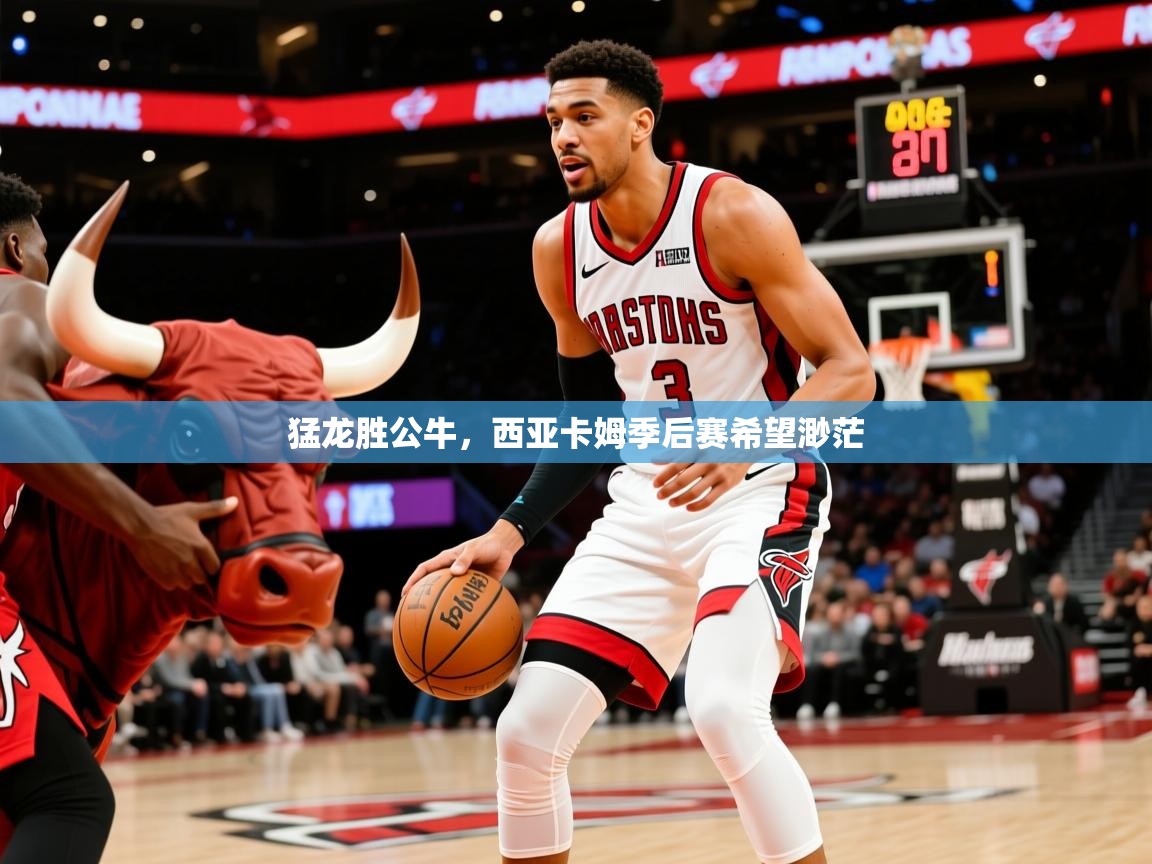 2025米兰体育app官方下载猛龙胜公牛，西亚卡姆季后赛希望渺茫