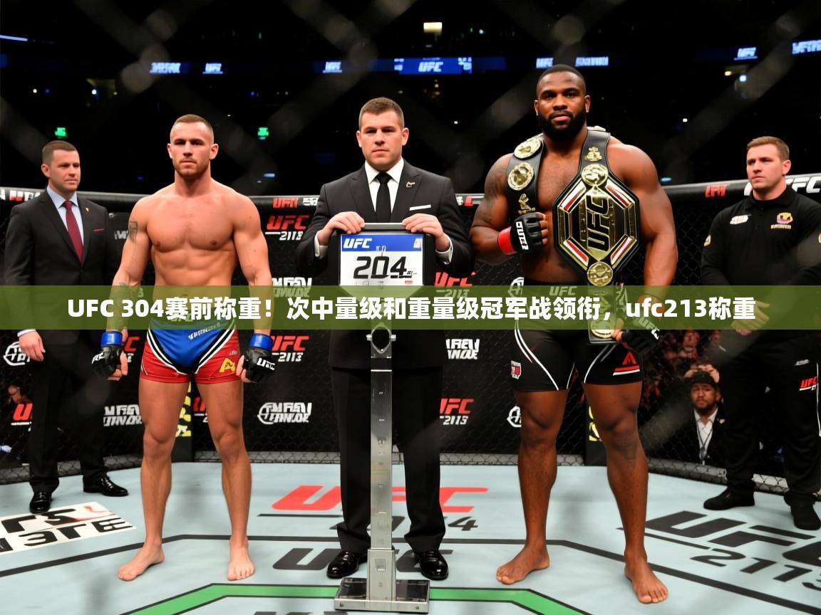 2025米兰体育电脑版官网UFC 304赛前称重！次中量级和重量级冠军战领衔，ufc213称重