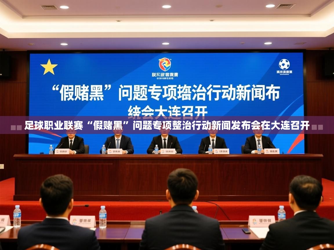 2025米兰体育电脑版官网足球职业联赛“假赌黑”问题专项整治行动新闻发布会在大连召开